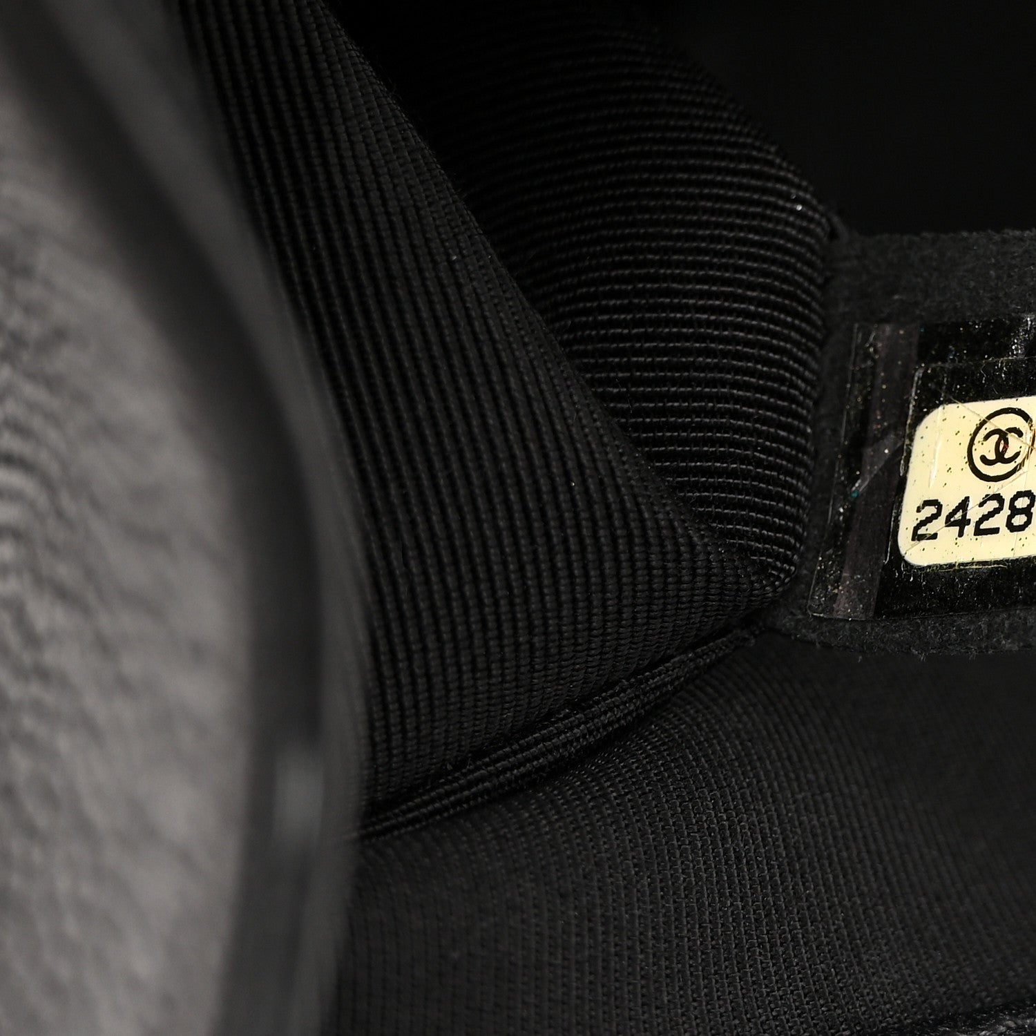 Chanel Caviar Quilted Medium Boy Flap Black 7 of 10
