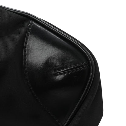 Prada Tessuto Nylon Soft Calf Shoulder Bag Black Black 13 of 13