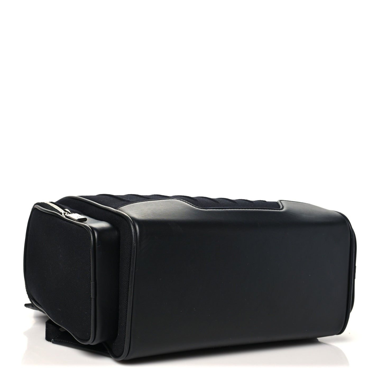 Canvas Calfskin Never Still Small Backpack Black
