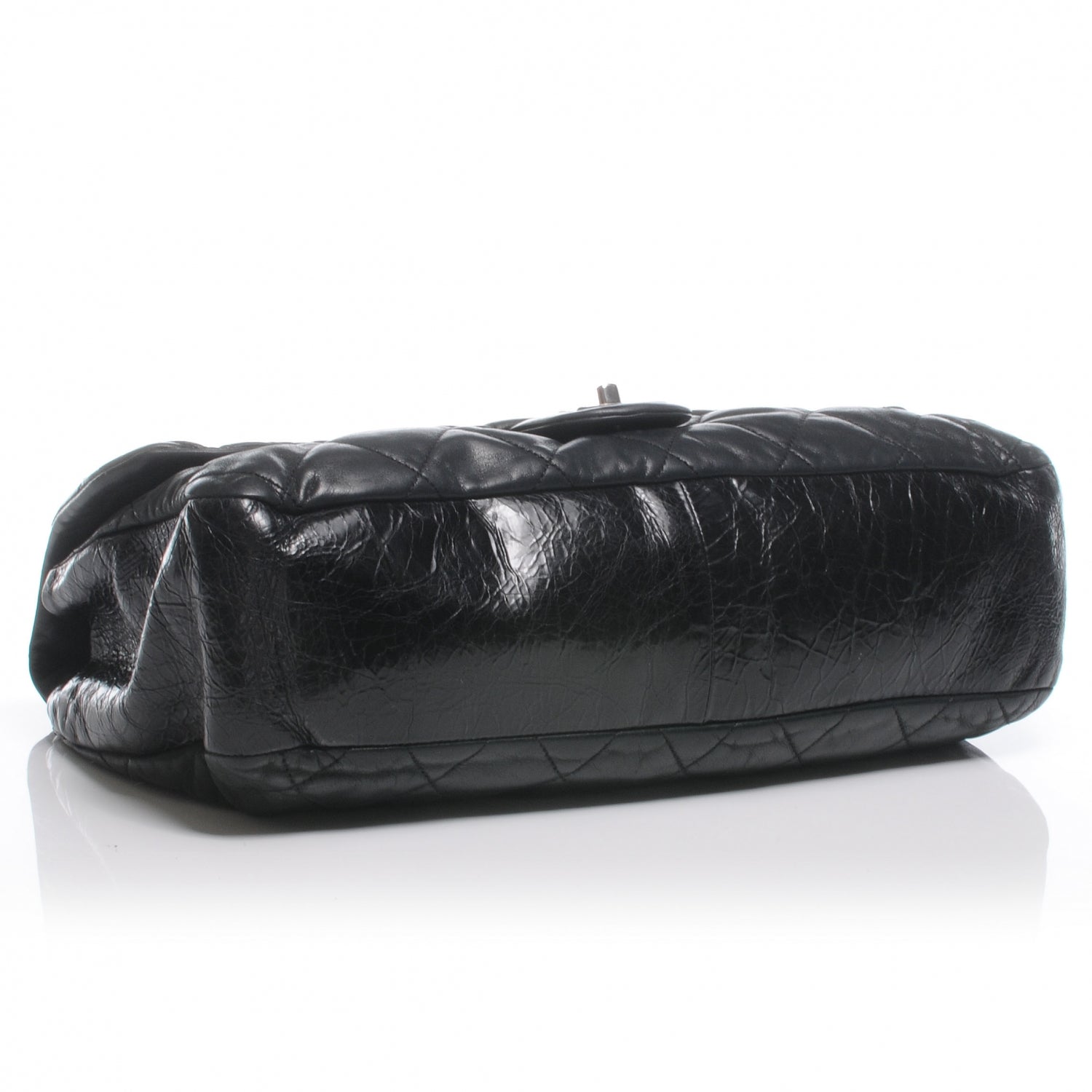 Chanel Iridescent Calfskin In The Mix Jumbo Flap Black 4 of 8