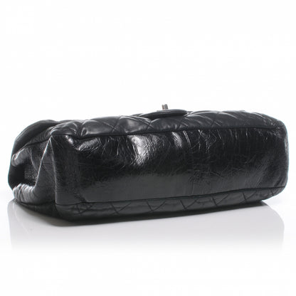 Chanel Iridescent Calfskin In The Mix Jumbo Flap Black 4 of 8