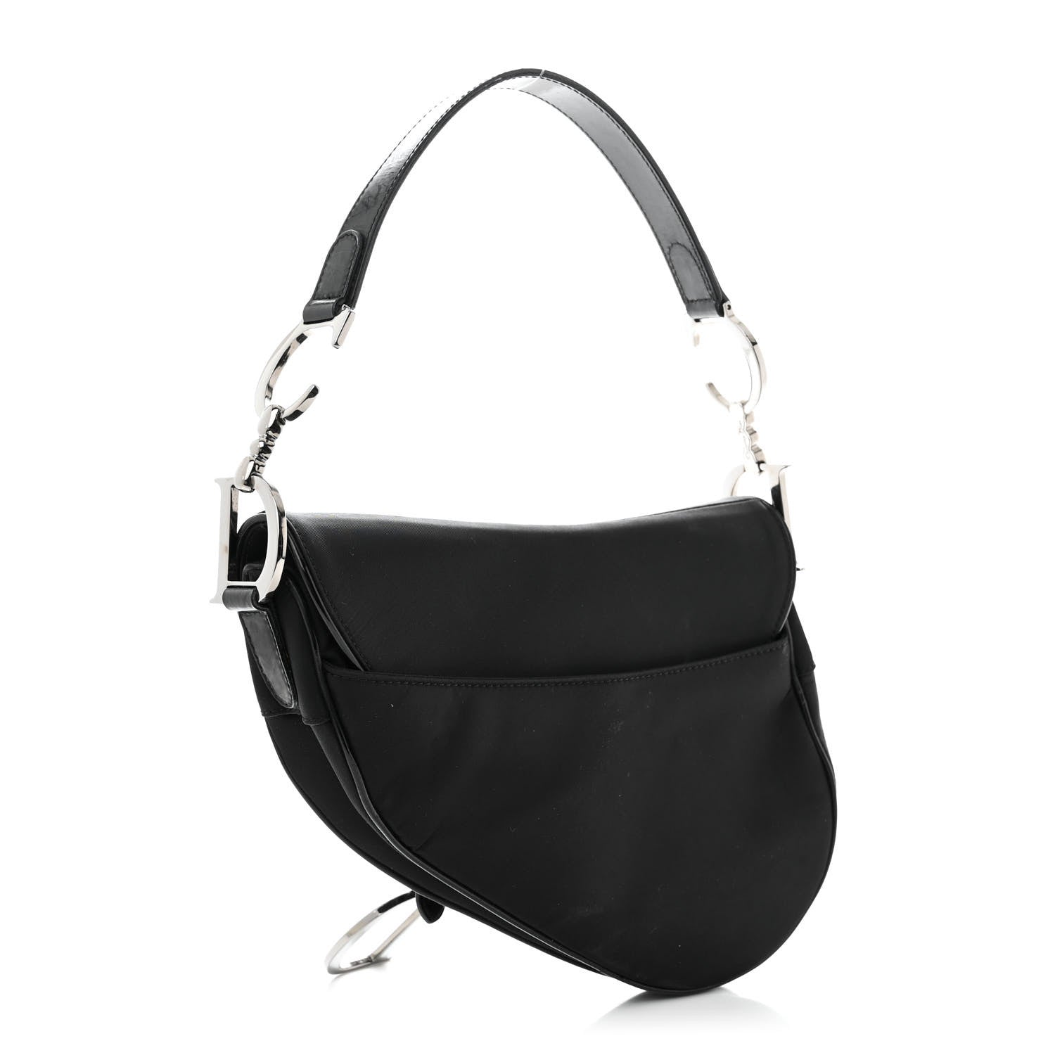 Christian Dior Nylon Saddle bag Black 3 of 10
