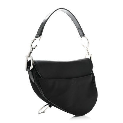 Christian Dior Nylon Saddle bag Black 3 of 10