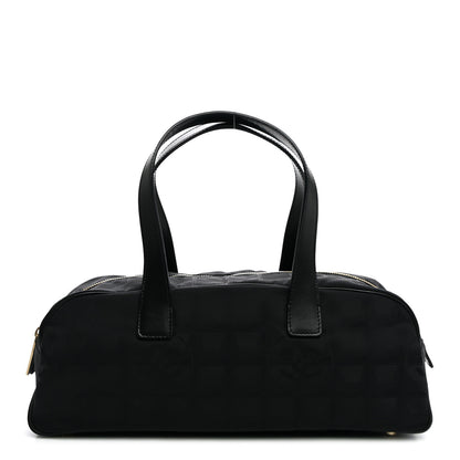 Chanel Nylon Travel Bowler Black 1 of 9