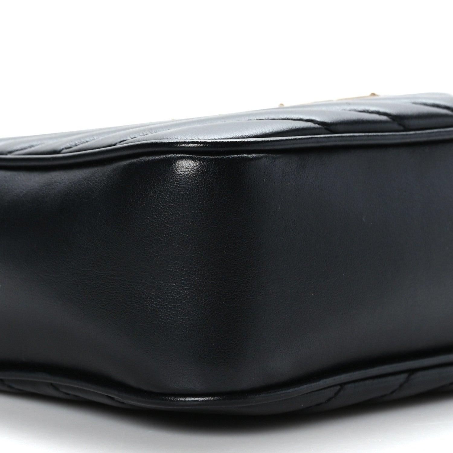 Saint Laurent Calfskin Matelasse Monogram Lou Camera Bag Black 8 of 9
