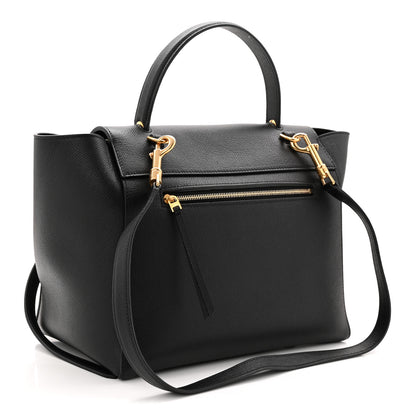 Celine Grained Calfskin Mini Belt Bag Black 3 of 11