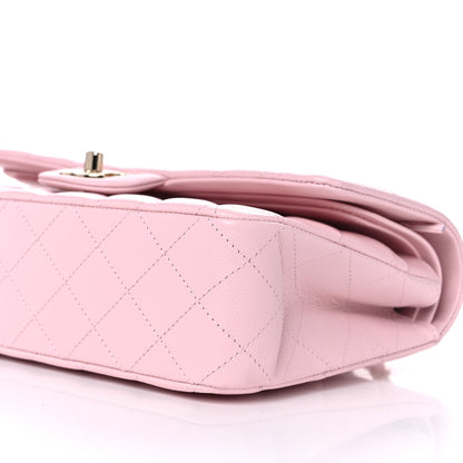 Chanel Caviar Quilted Medium Double Flap Light Pink 8 of 9