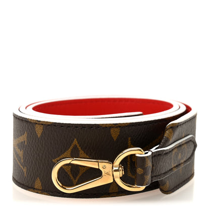 Louis Vuitton Monogram Bandouliere Shoulder Strap Red 1 of 5