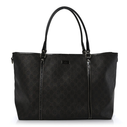 Gucci GG Plus Monogram Large Joy Tote Dark Brown 1 of 11