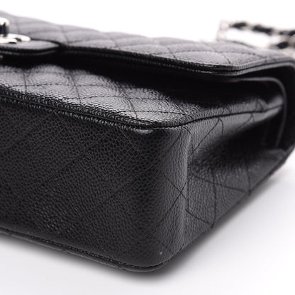 Chanel Caviar Quilted Medium Double Flap Black 8 of 9