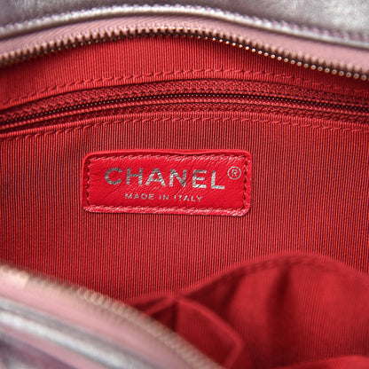 Chanel Iridescent Lambskin Calfskin Quilted Medium Gabrielle Hobo Light Purple 6 of 7