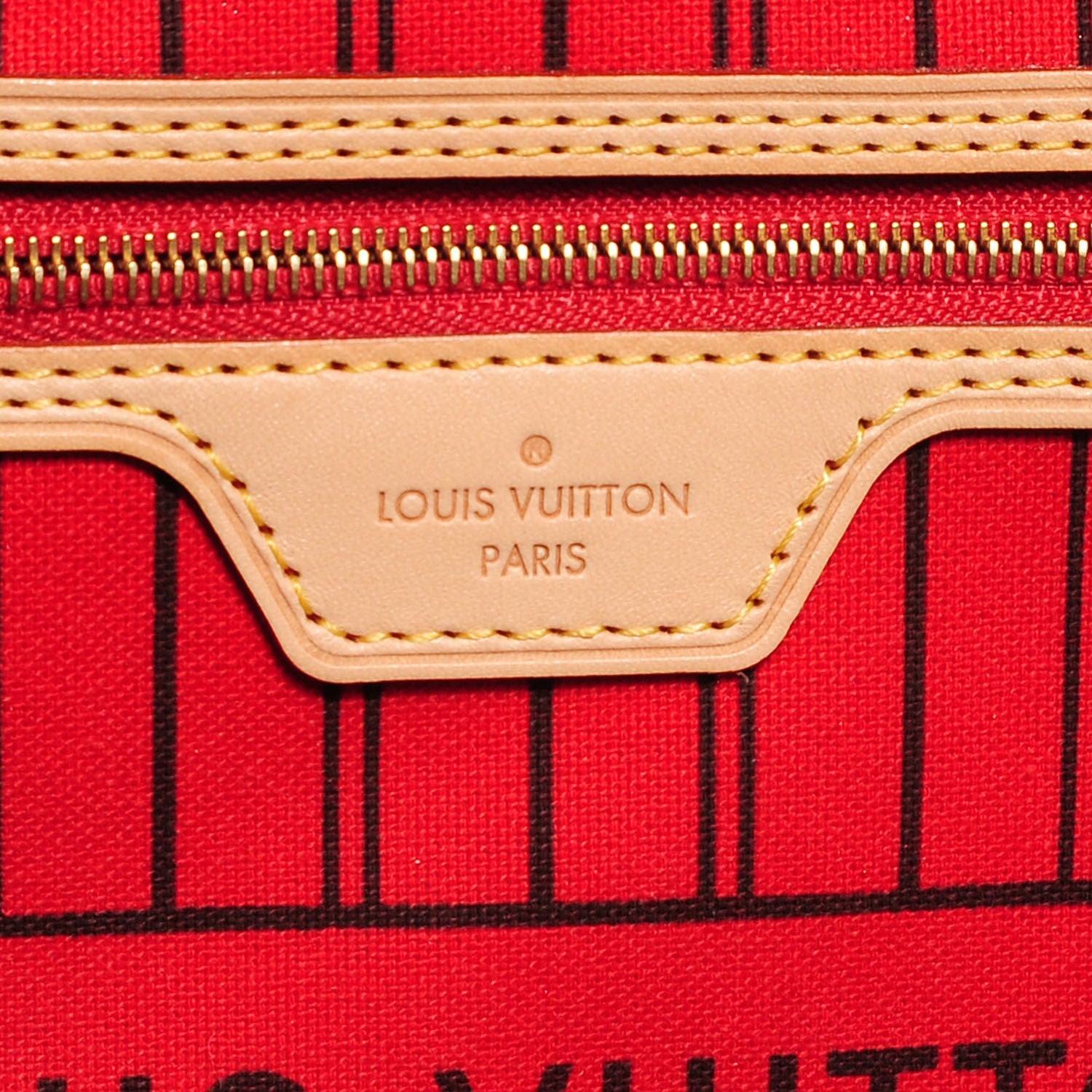 Louis Vuitton Monogram Neverfull GM Cherry 7 of 8