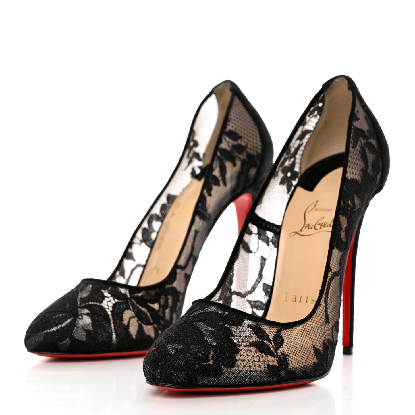 Lace Dorissima 100 Pumps 37.5 Black