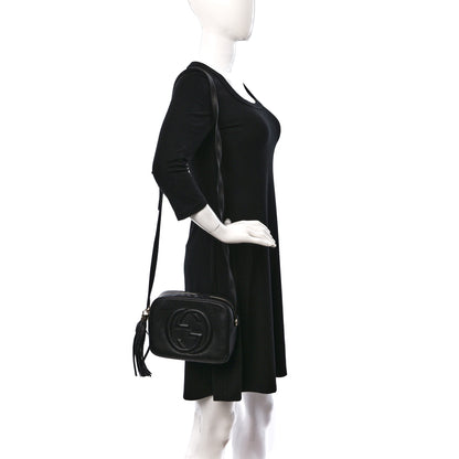 Gucci Pebbled Calfskin Small Soho Disco Bag Black 2 of 9