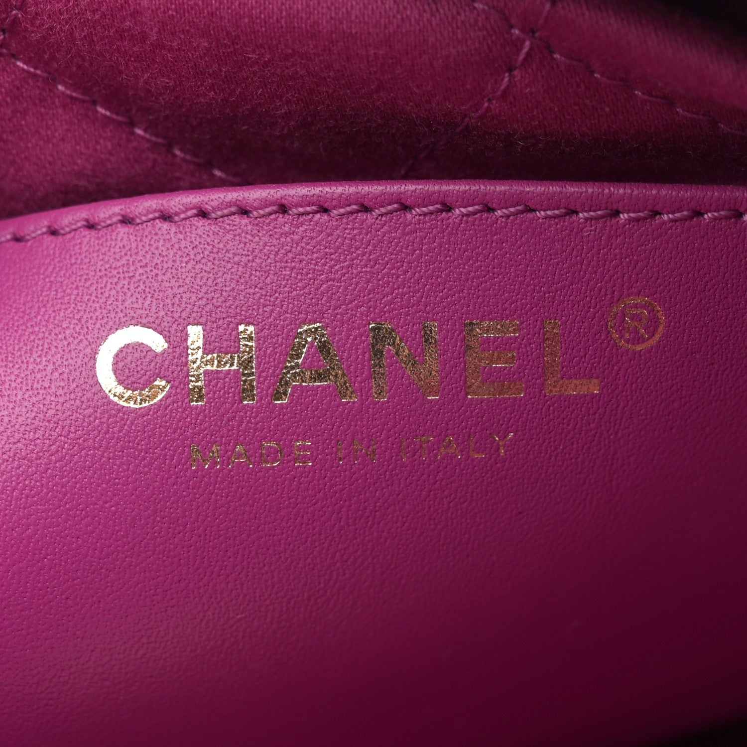 Chanel Shiny Calfskin Quilted Mini Chanel 22 Purple 6 of 10