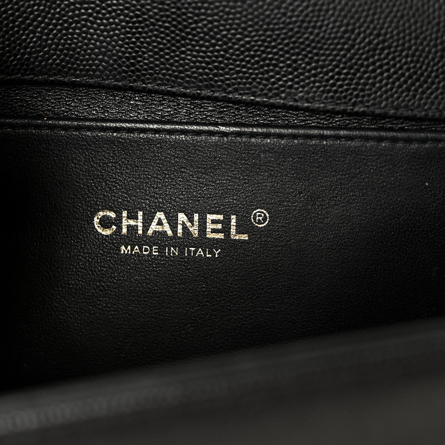 Chanel Caviar Quilted Medium Boy Flap Black 6 of 10
