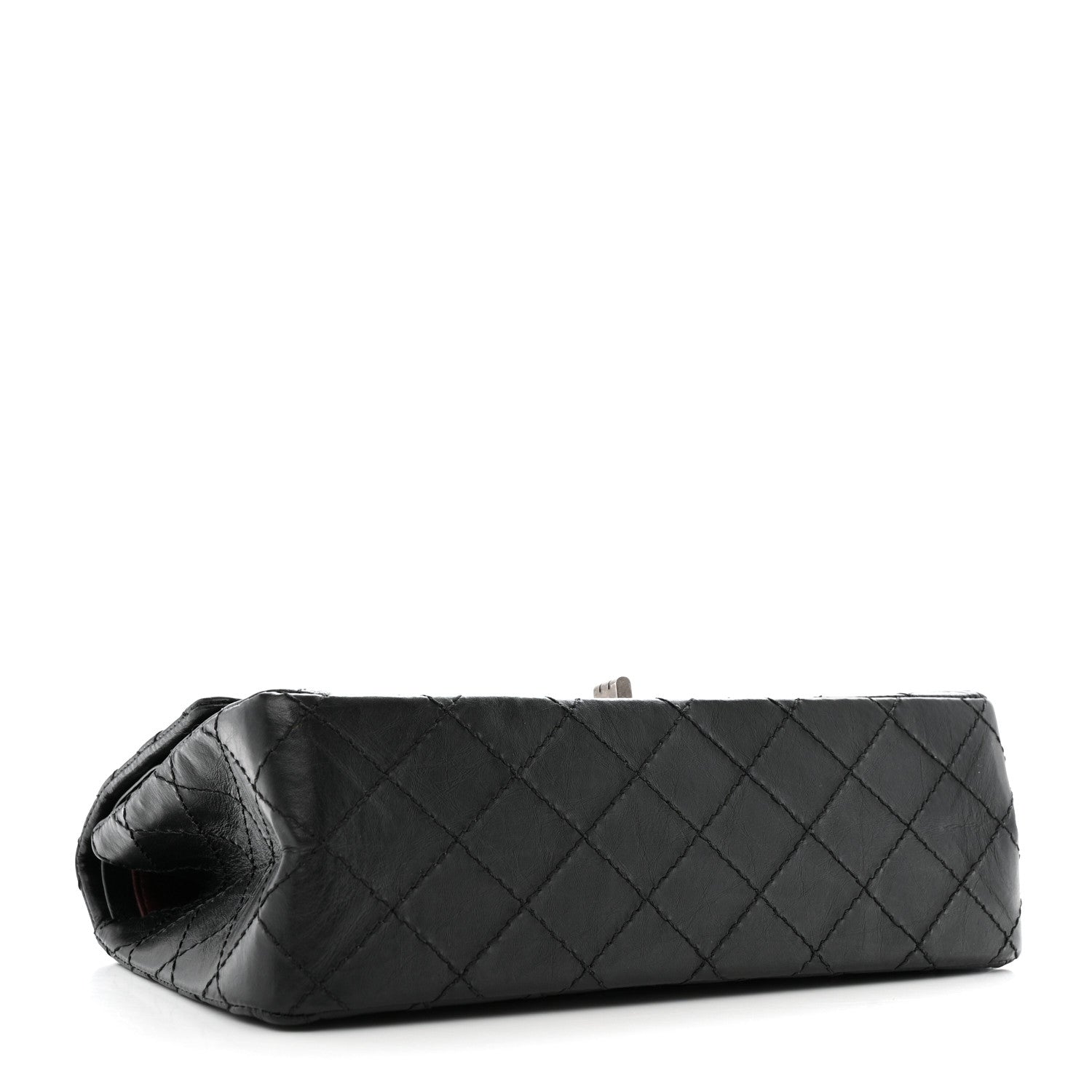 Chanel Aged Calfskin Quilted 2.55 Reissue 225 Flap Black 4 of 12