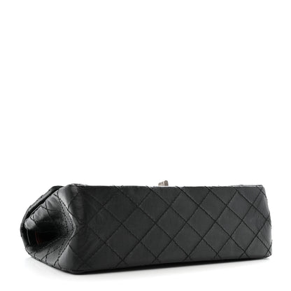 Chanel Aged Calfskin Quilted 2.55 Reissue 225 Flap Black 4 of 12