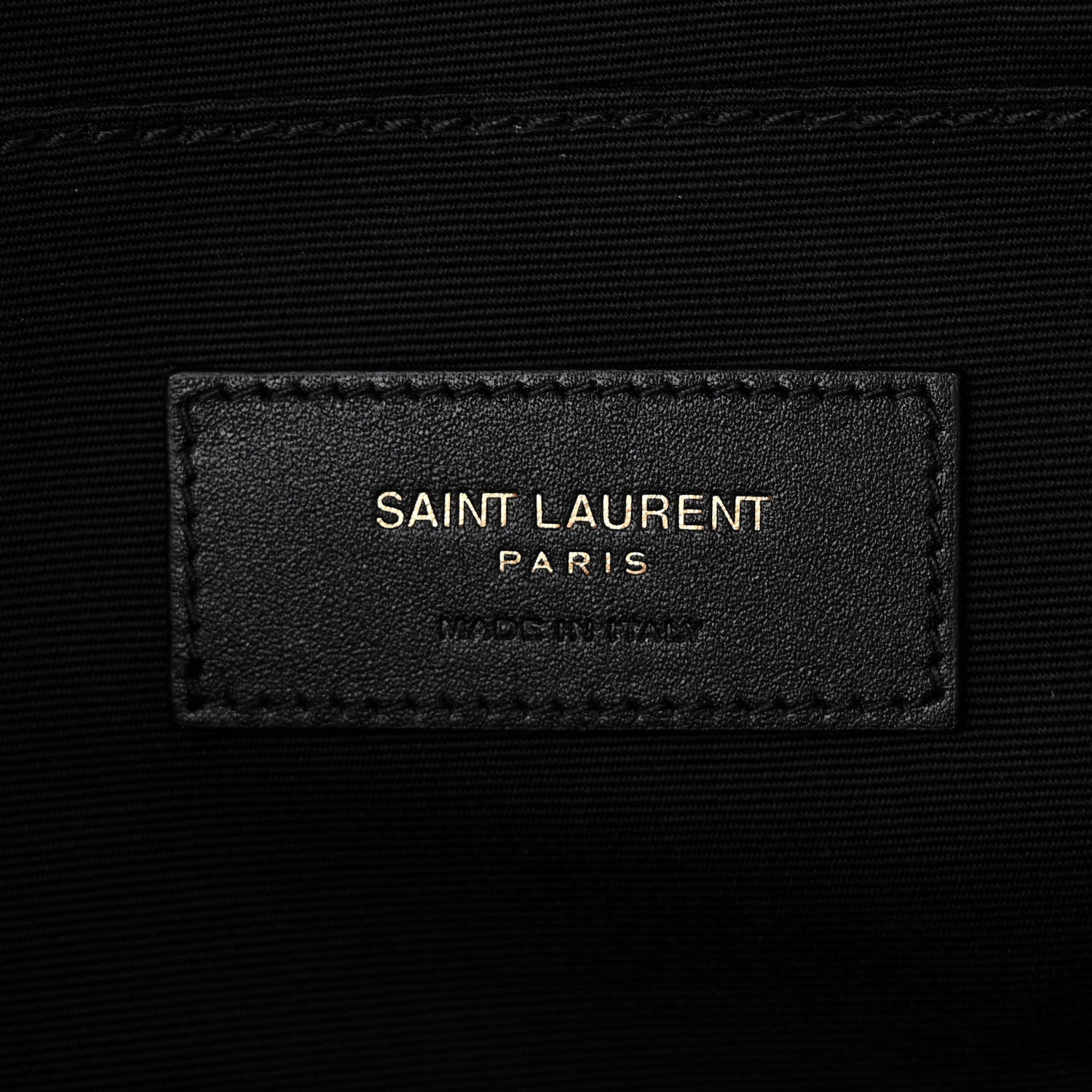 Saint Laurent Grain De Poudre Monogram Belt Bag Black 6 of 11