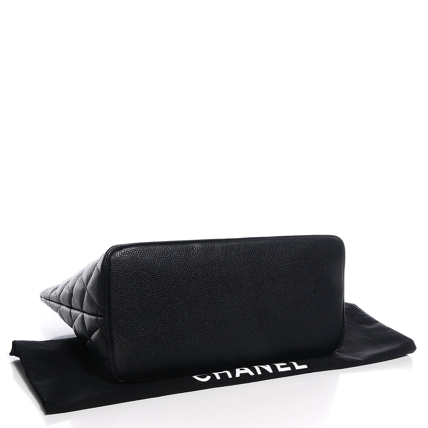 Caviar Medallion Tote Black