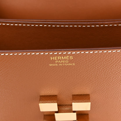 Hermes Epsom Mosaique Au 24-17 Gold 6 of 10