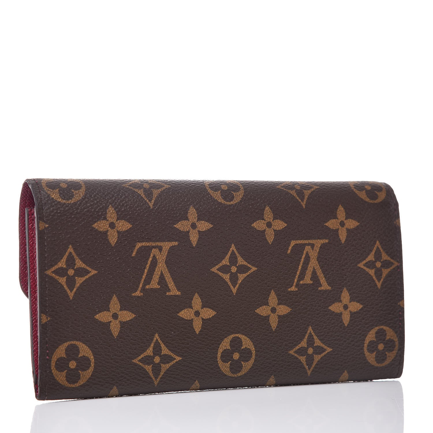 Louis Vuitton Monogram Emilie Wallet Fuchsia 3 of 8