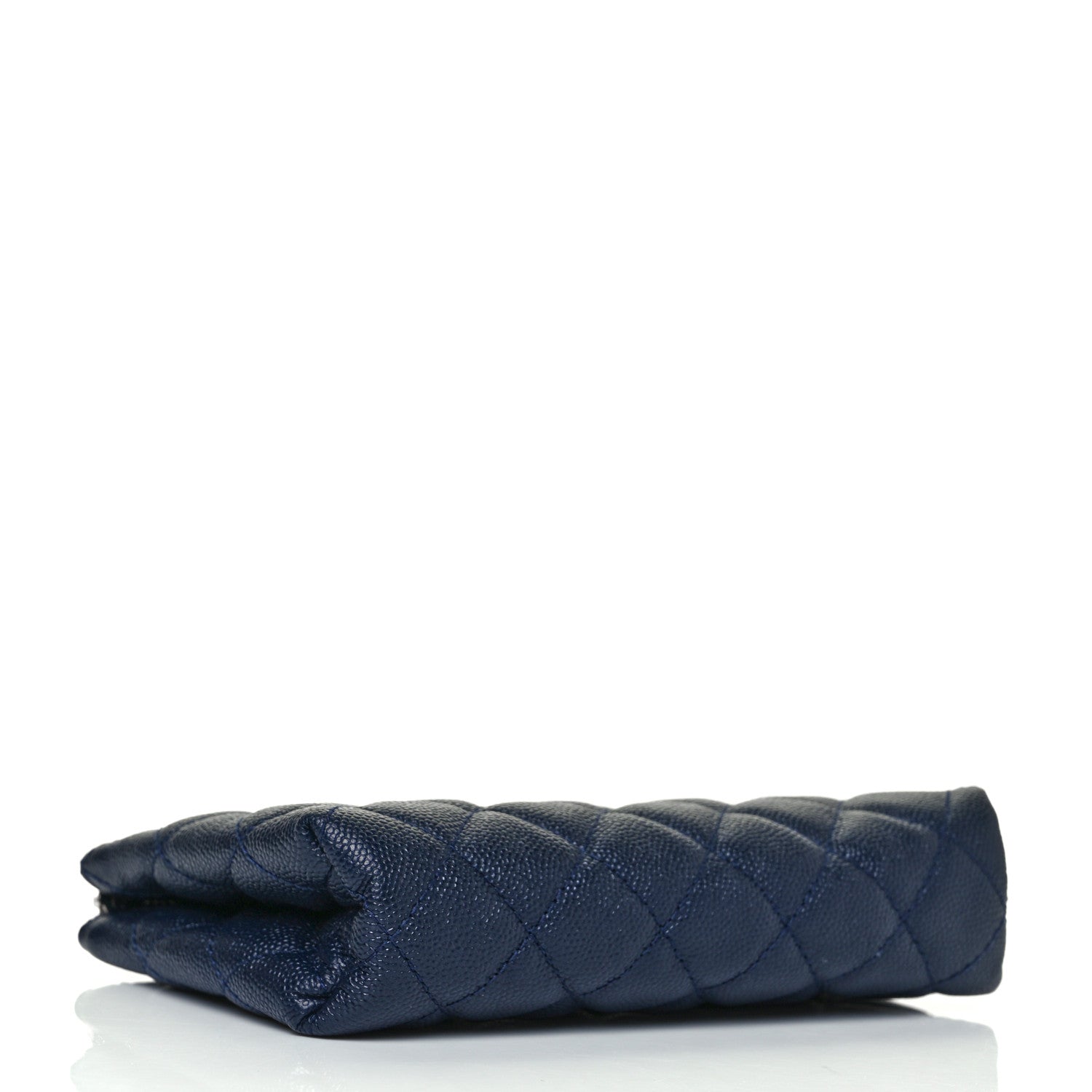 Chanel Caviar Quilted Small Pouch Navy 4 of 10