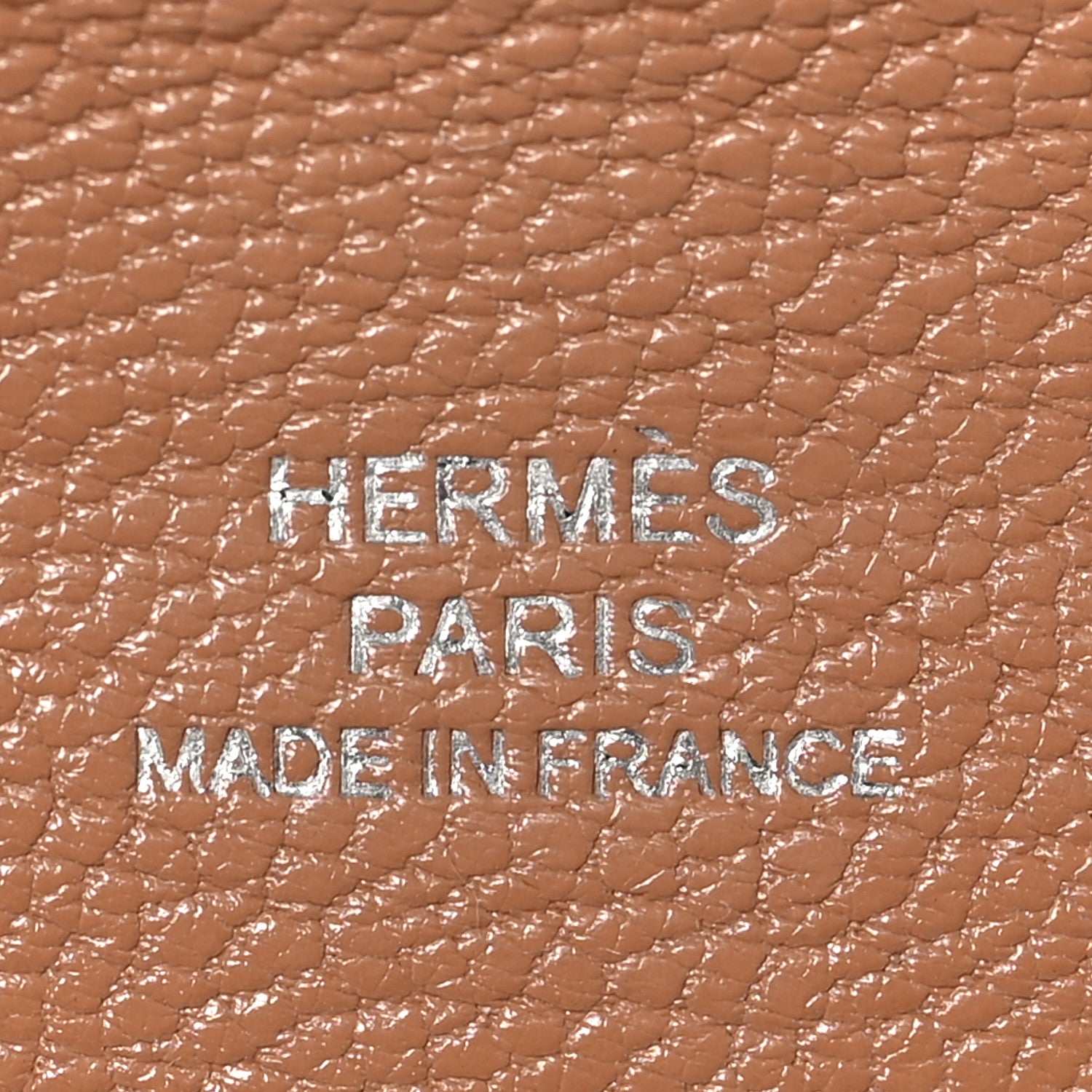 Hermes Chevre Mysore Calvi Card Case Quebracho 5 of 6