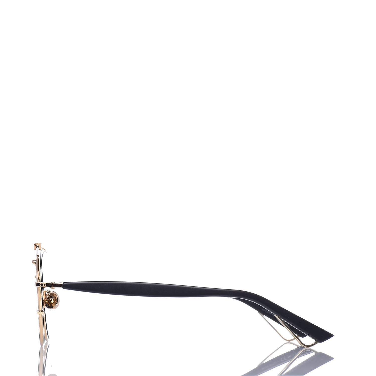 Christian Dior Technologic Sunglasses Gold Orange 3 of 7