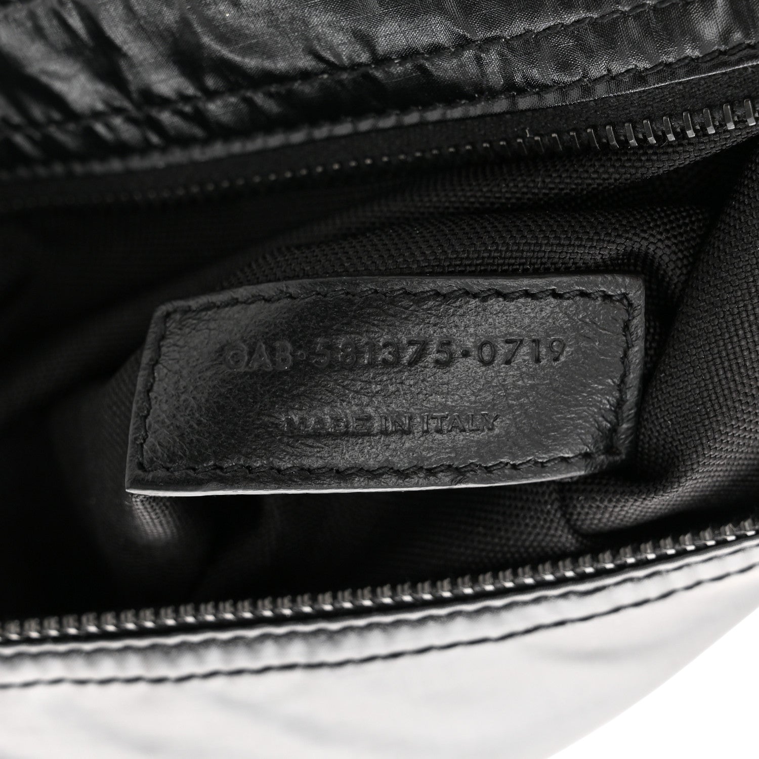 Saint Laurent Nylon Logo Nuxx Body Belt Bag Black 7 of 10