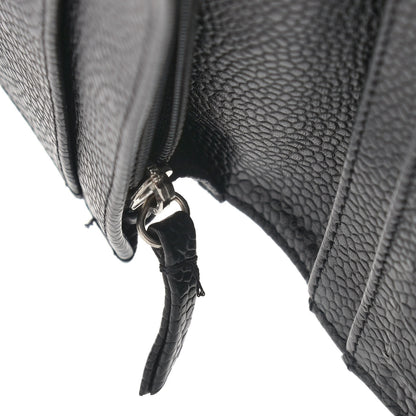Chanel Caviar Quilted Yen Wallet Black 14 of 17