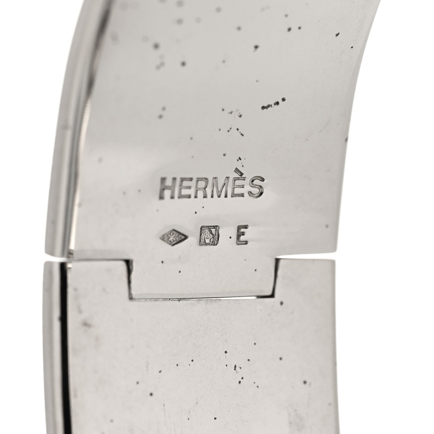Hermes Enamel Wide Clic Clac H Bracelet PM Periwinkle 5 of 6