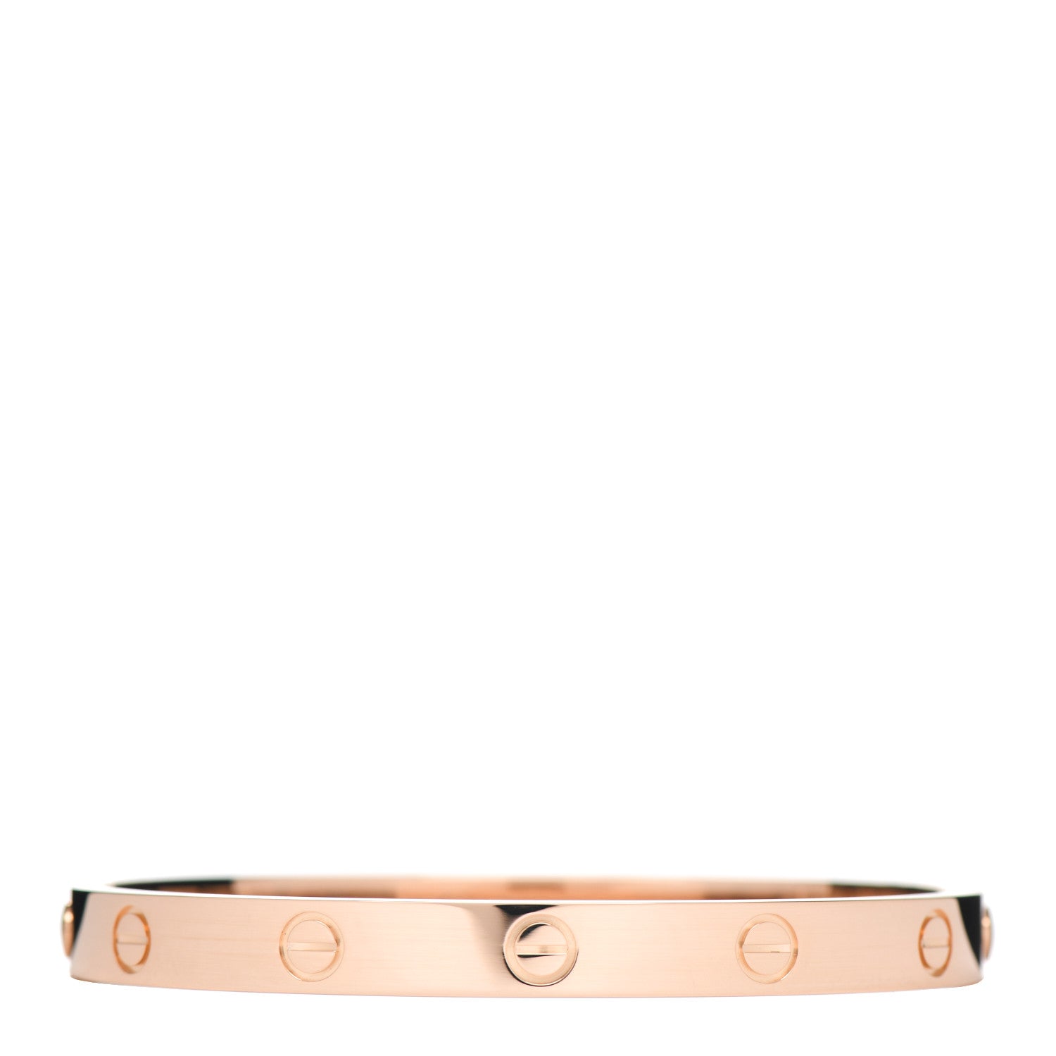 Cartier 18K Pink Gold LOVE Bracelet 17 1 of 6
