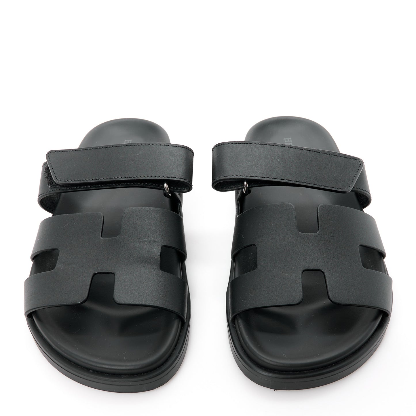 Calfskin Womens Chypre Sandals 35 Black
