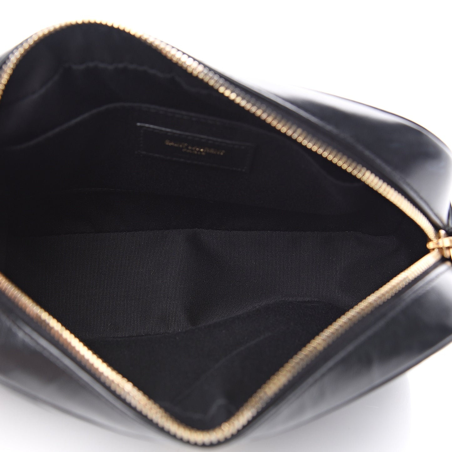 Calfskin Matelasse Monogram Lou Camera Bag Black