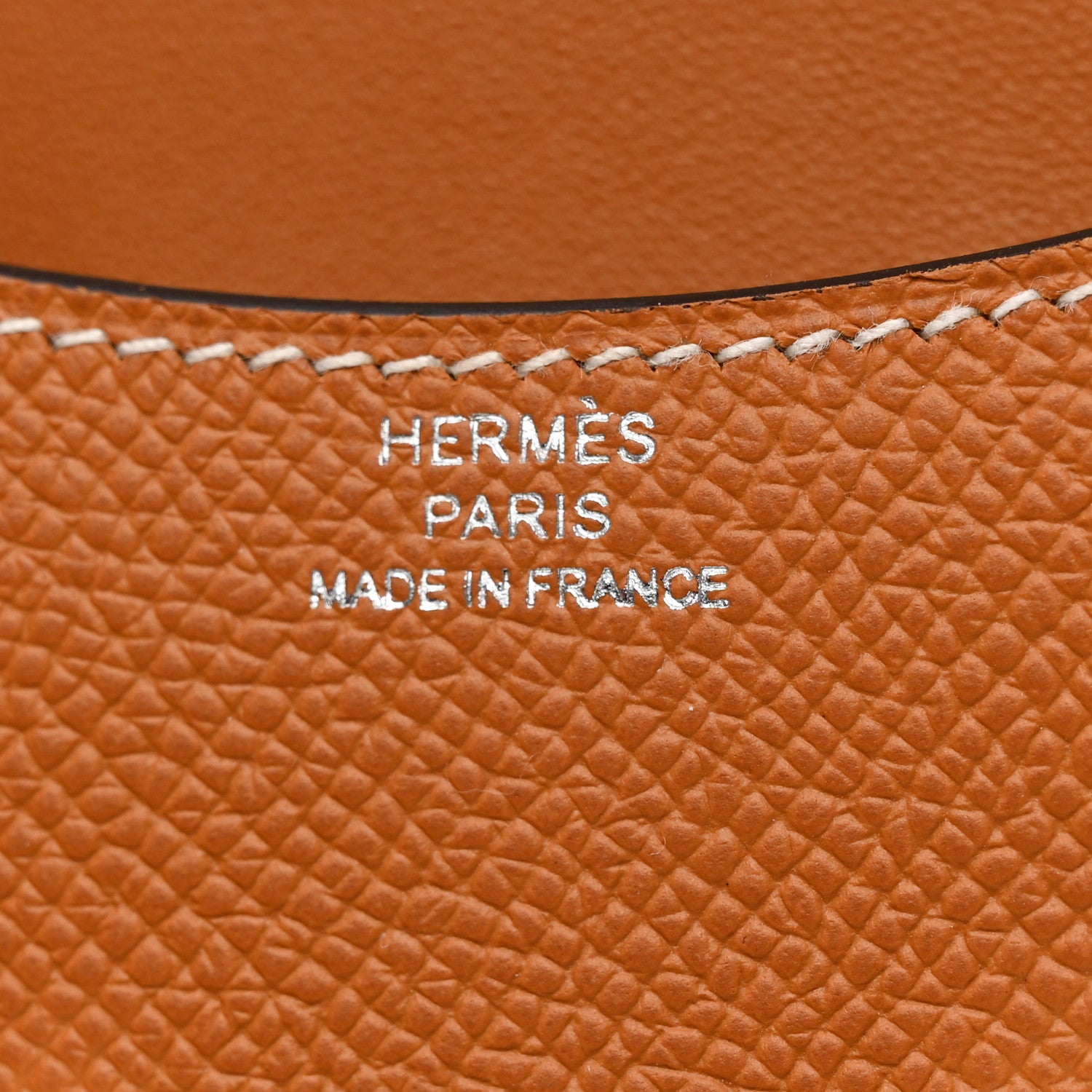 Hermes Epsom Constance Slim Wallet Toffee 7 of 9