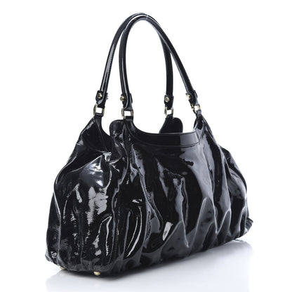 Gucci Patent D Ring Large Hobo Black 3 of 12