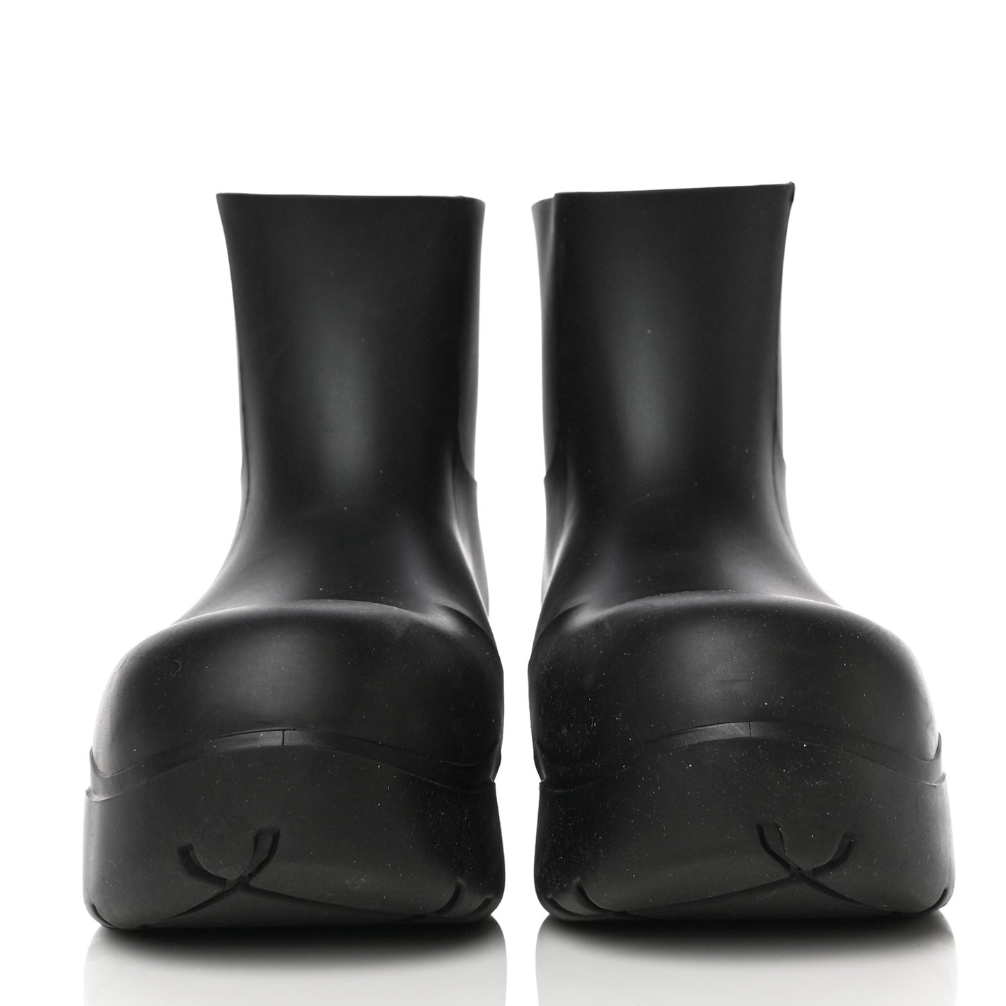 Rubber Puddle Ankle Boots 38 Black