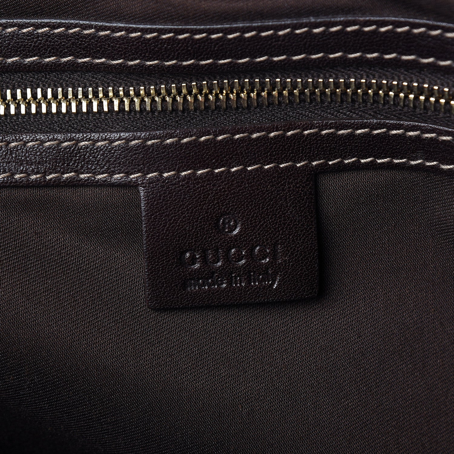 Gucci Monogram Small Pelham Shoulder Bag Dark Brown 6 of 10