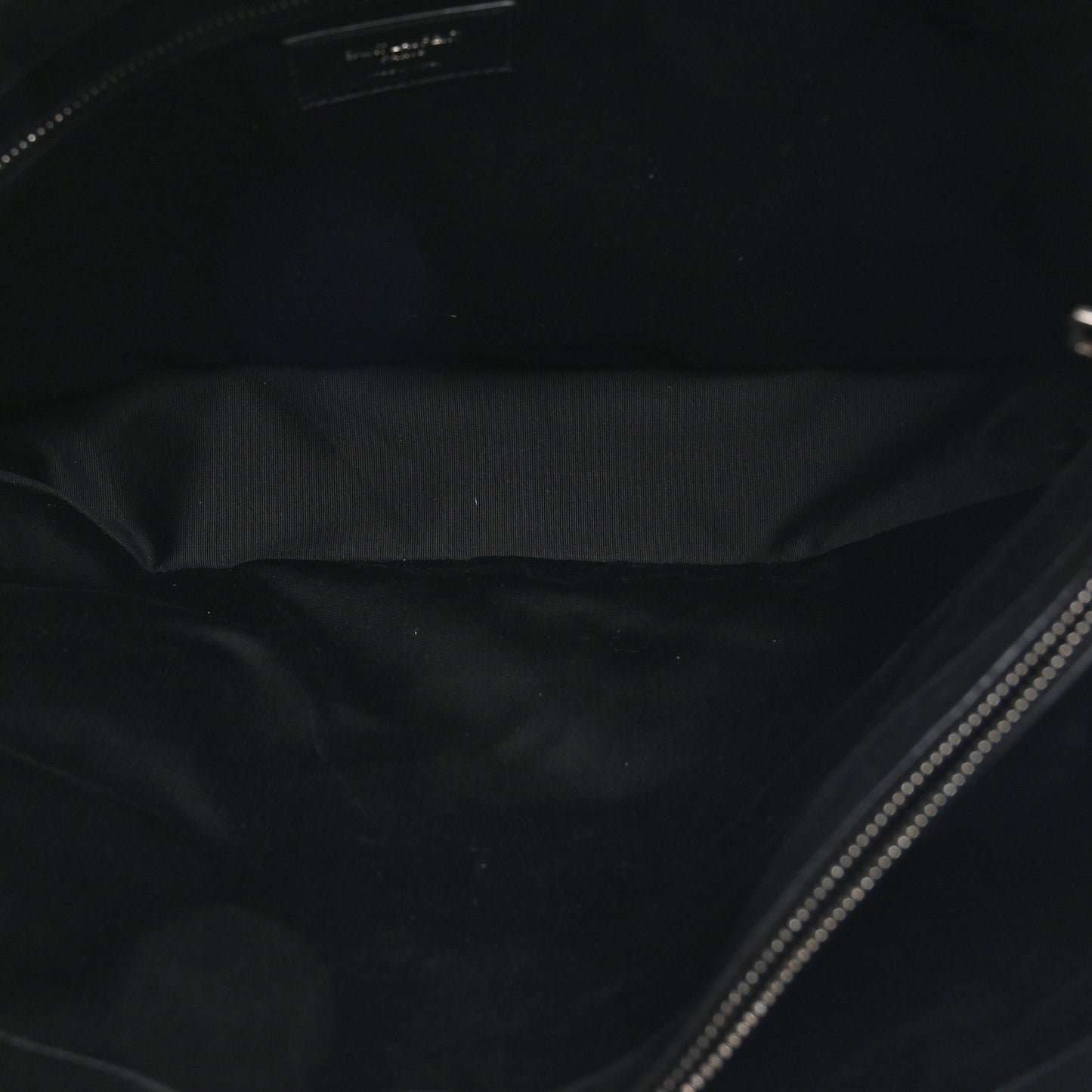 Grained Lambskin Monogram Oversized Niki Chain Satchel Black