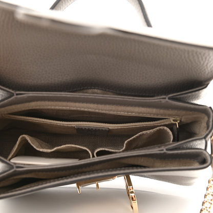 Gucci Dollar Calfskin Interlocking G Top Handle Shoulder Bag Loess 5 of 10