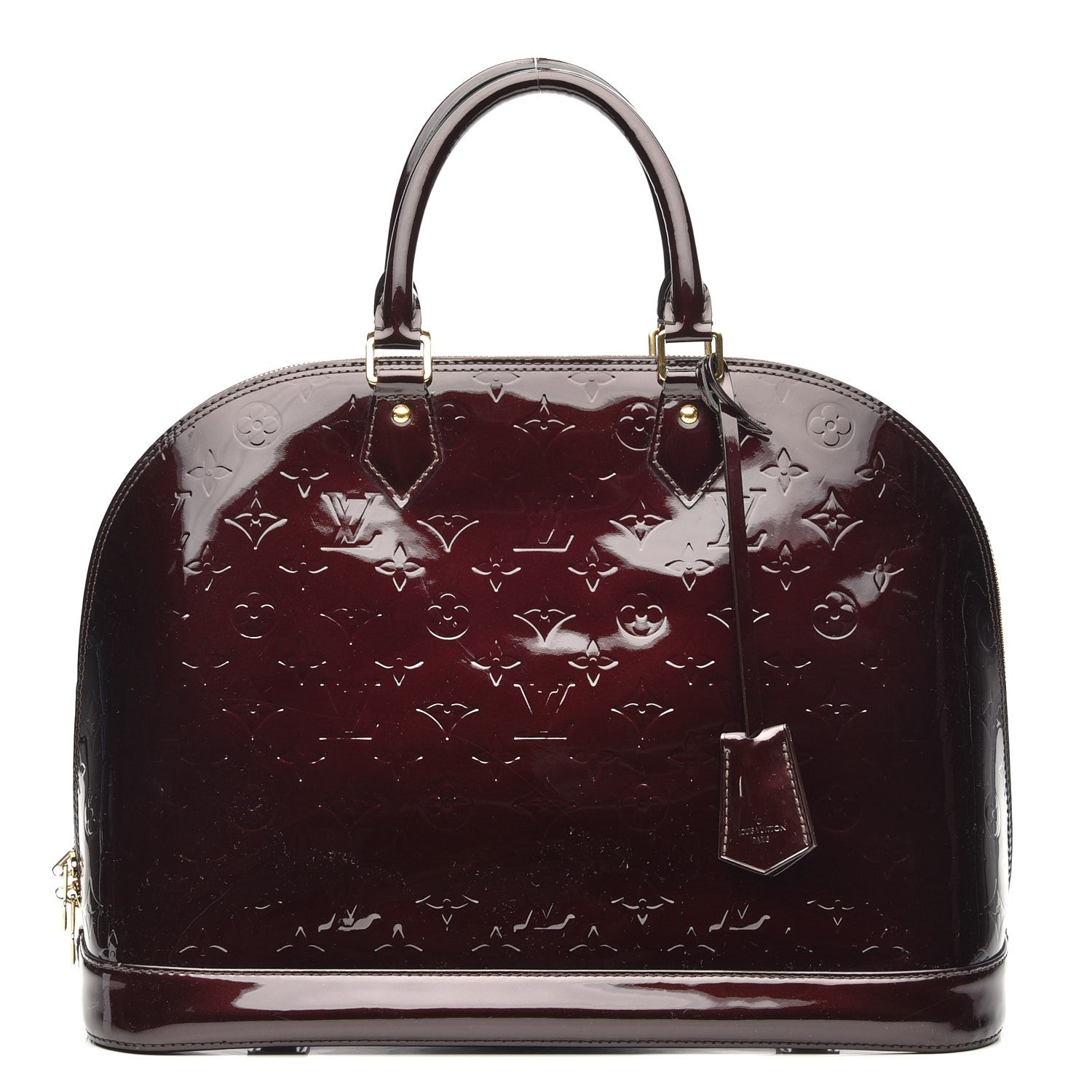Louis Vuitton Vernis Alma GM Amarante 1 of 8