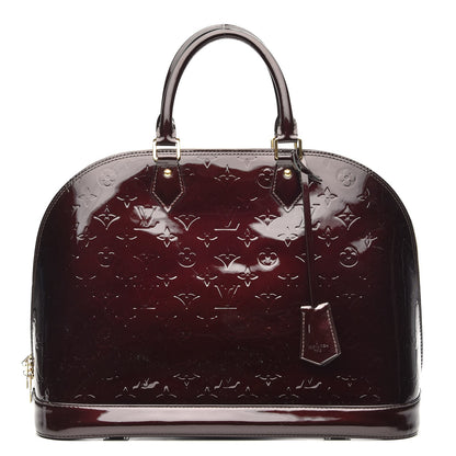 Louis Vuitton Vernis Alma GM Amarante 1 of 8