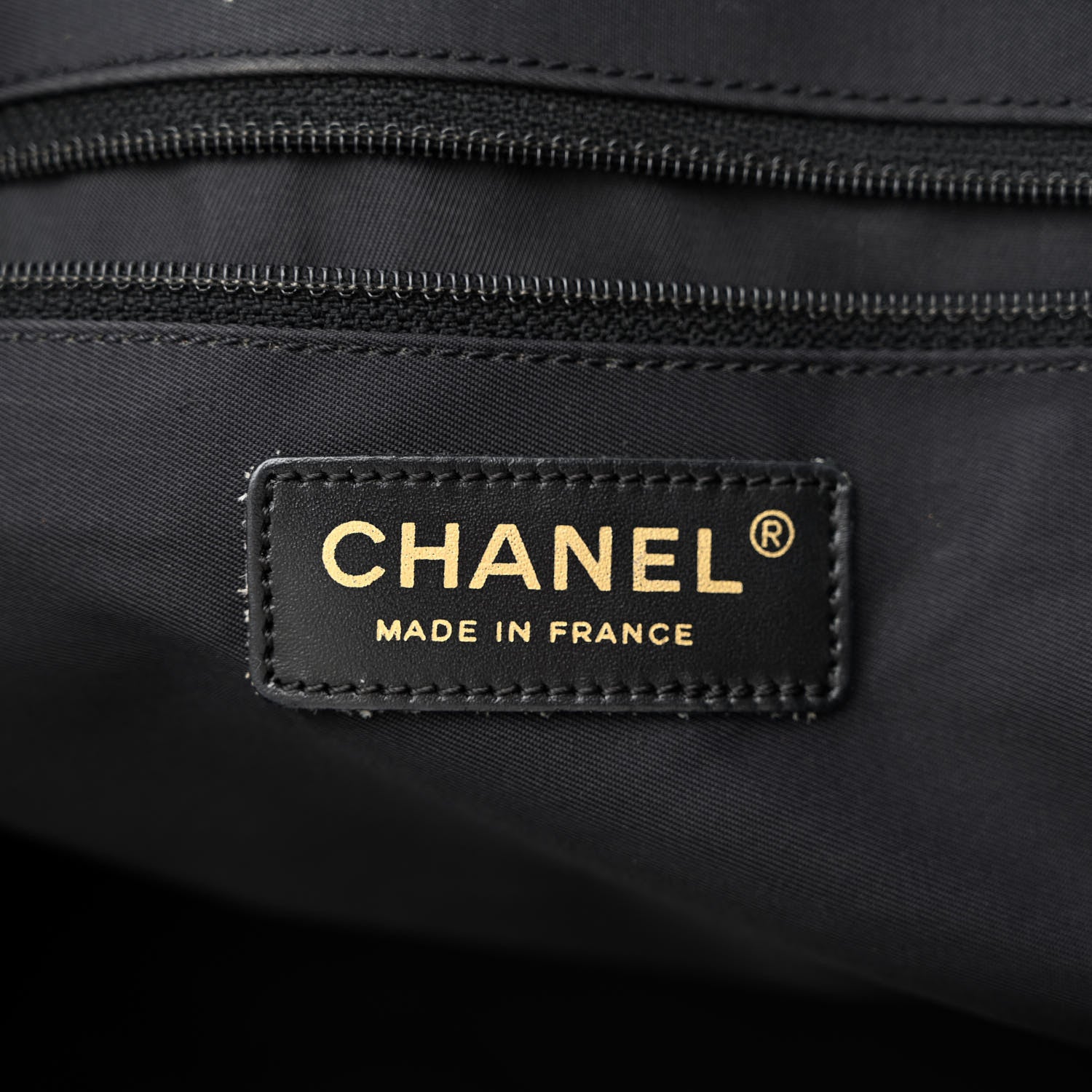 Chanel Nylon Medium Travel Tote Black 6 of 11