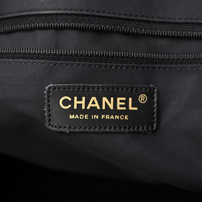 Chanel Nylon Medium Travel Tote Black 6 of 11