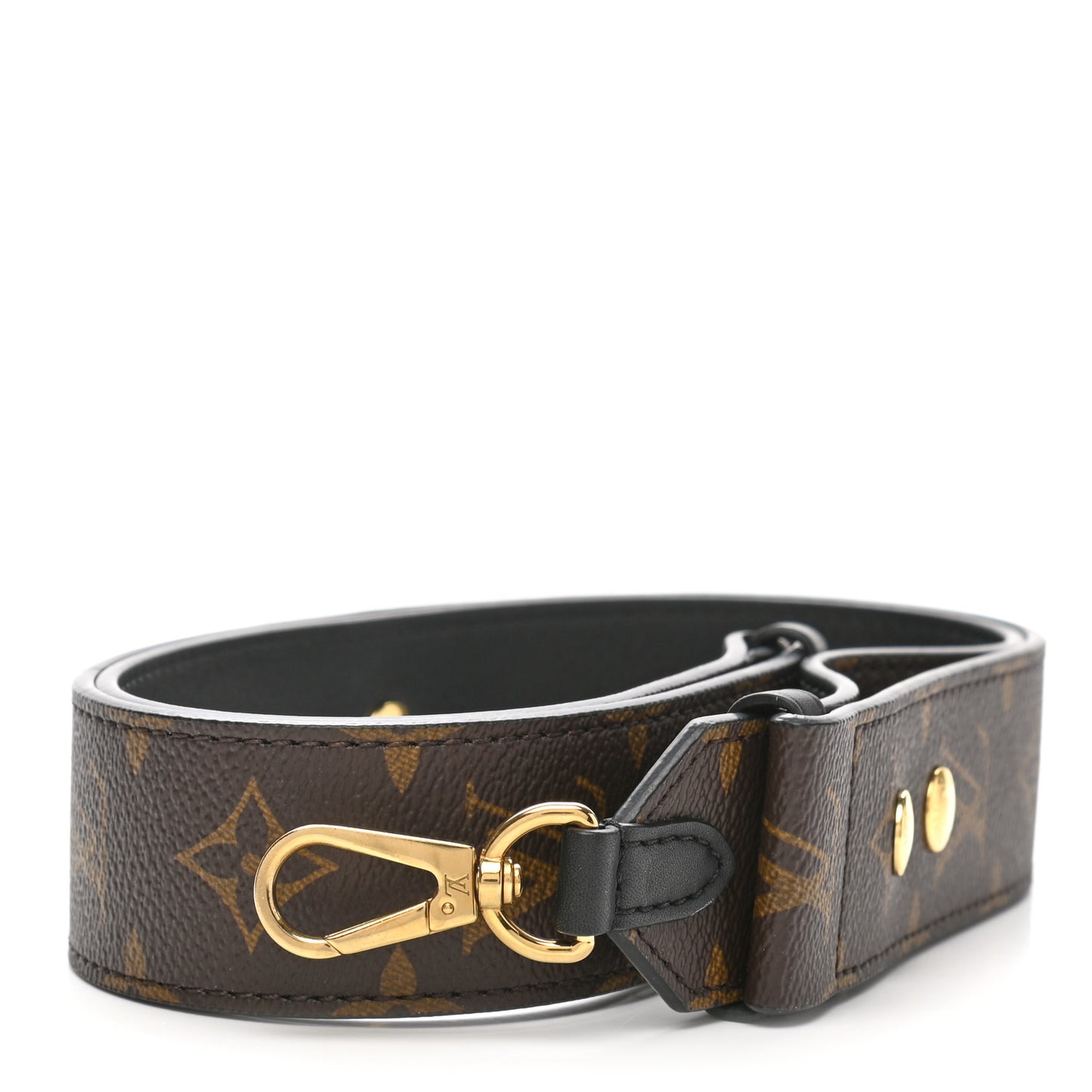 Monogram Adjustable Bandouliere Shoulder Strap Black