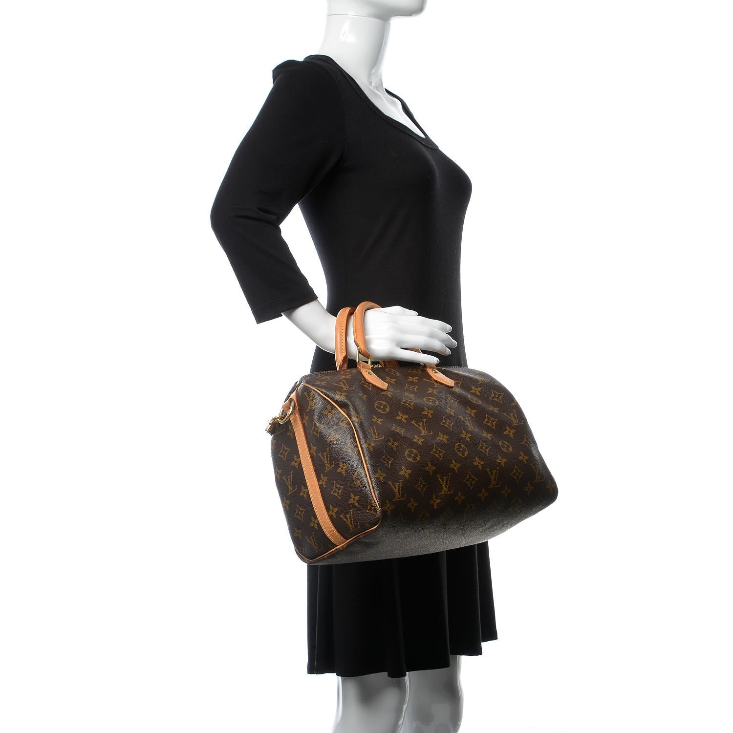 Louis Vuitton Monogram Speedy Bandouliere 30 2 of 10