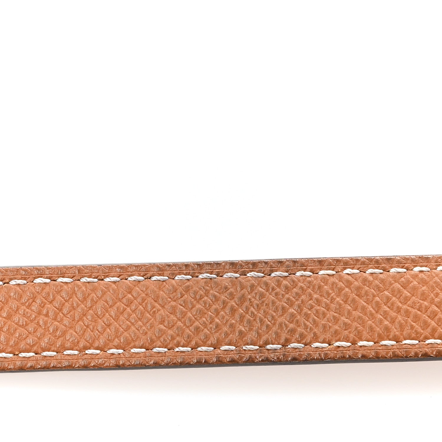 Hermes Swift Epsom 13mm Lucky 85 34 15 Belt  Black Gold 5 of 6