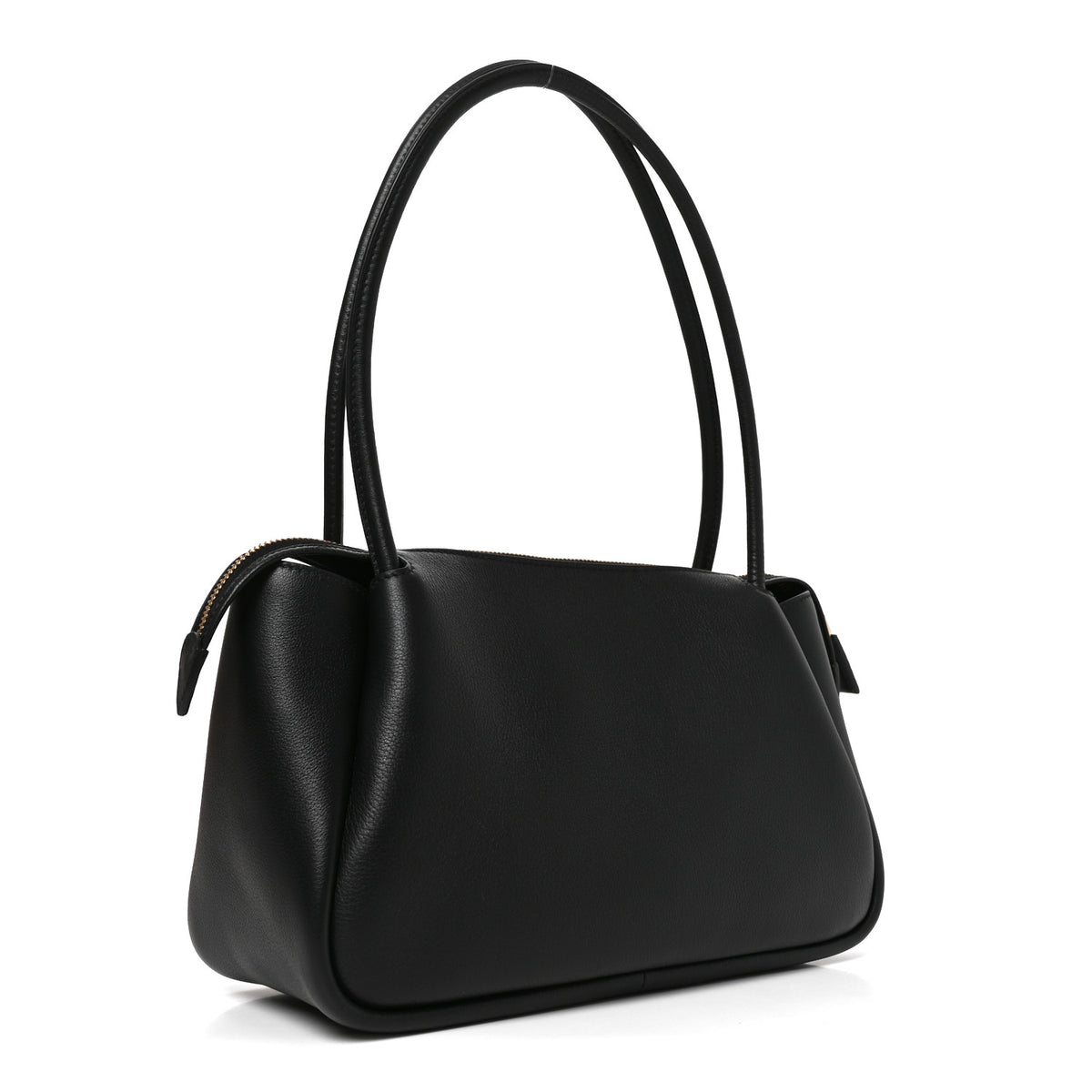 Soft Calfskin Medium Darling Shoulder Bag Black