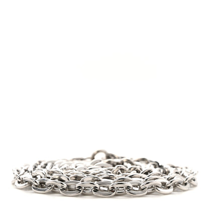Louis Vuitton Felicie Chain Long Shoulder Strap Silver 2 of 3